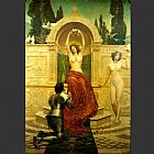 John Collier - In the Venusberg Tannhauser painting